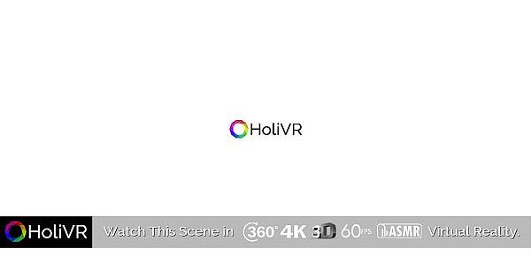  [HOLIVR] Horny Stewardess In Virtual Sex   360 VR Porn